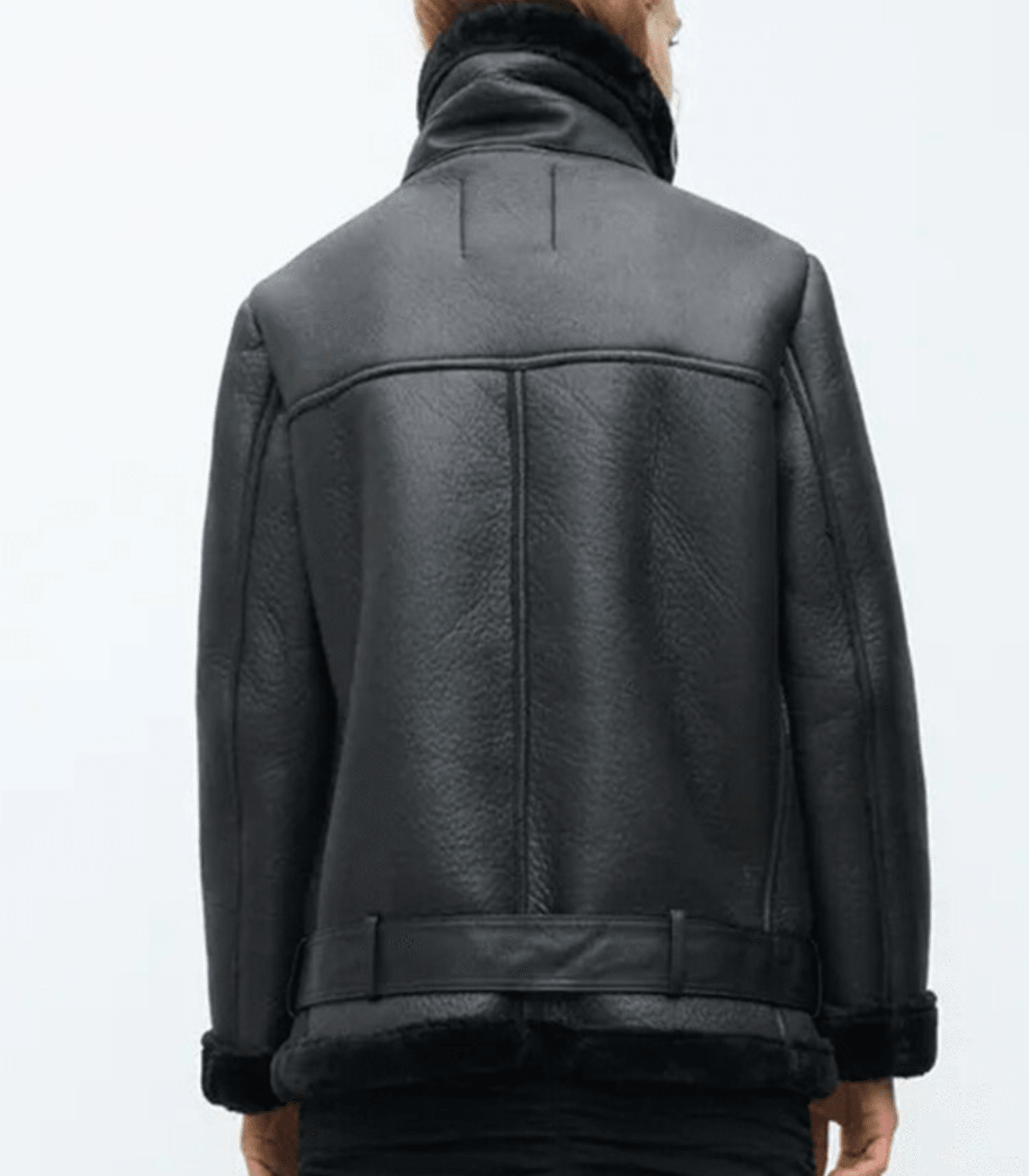 Valenzora Winter Chic - Eleganter Ledermantel für Damen