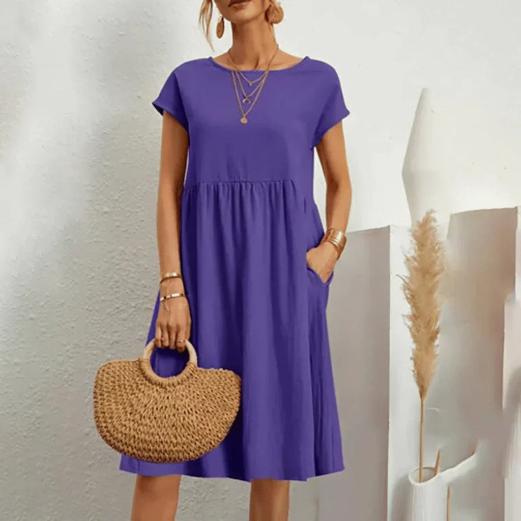 Summer dress made of cotton