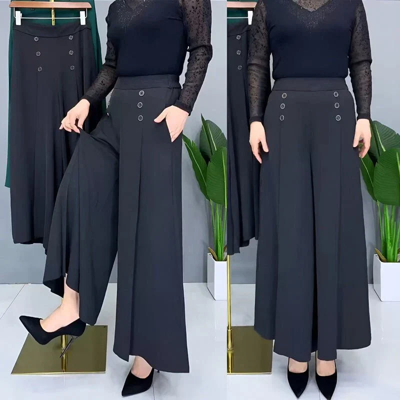 Valenzora | Elegante Hose mit weitem Bein
