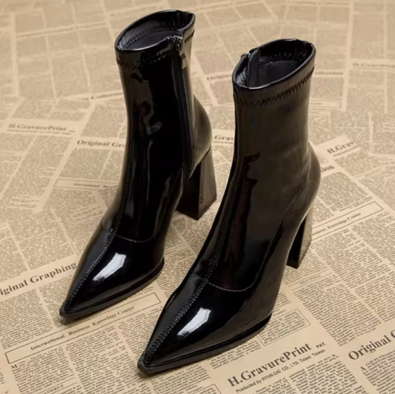 Valenzora | Ankle boots with pointed heel