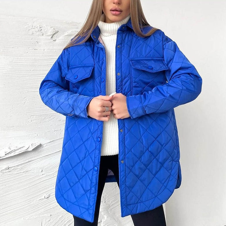 Valenzora | Women's Padded Trench Coat for the 2023 Season