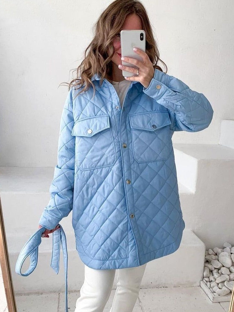 Valenzora | Women's Padded Trench Coat for the 2023 Season