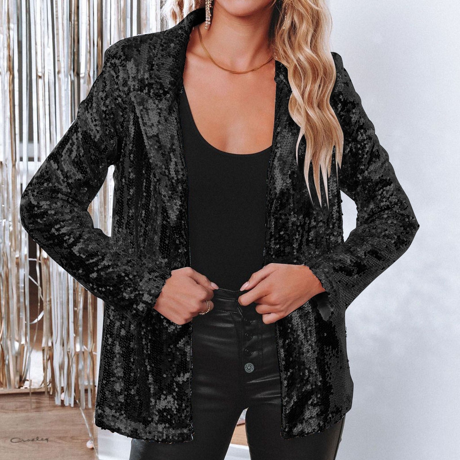 Valenzora | Glamorous sequined blazer