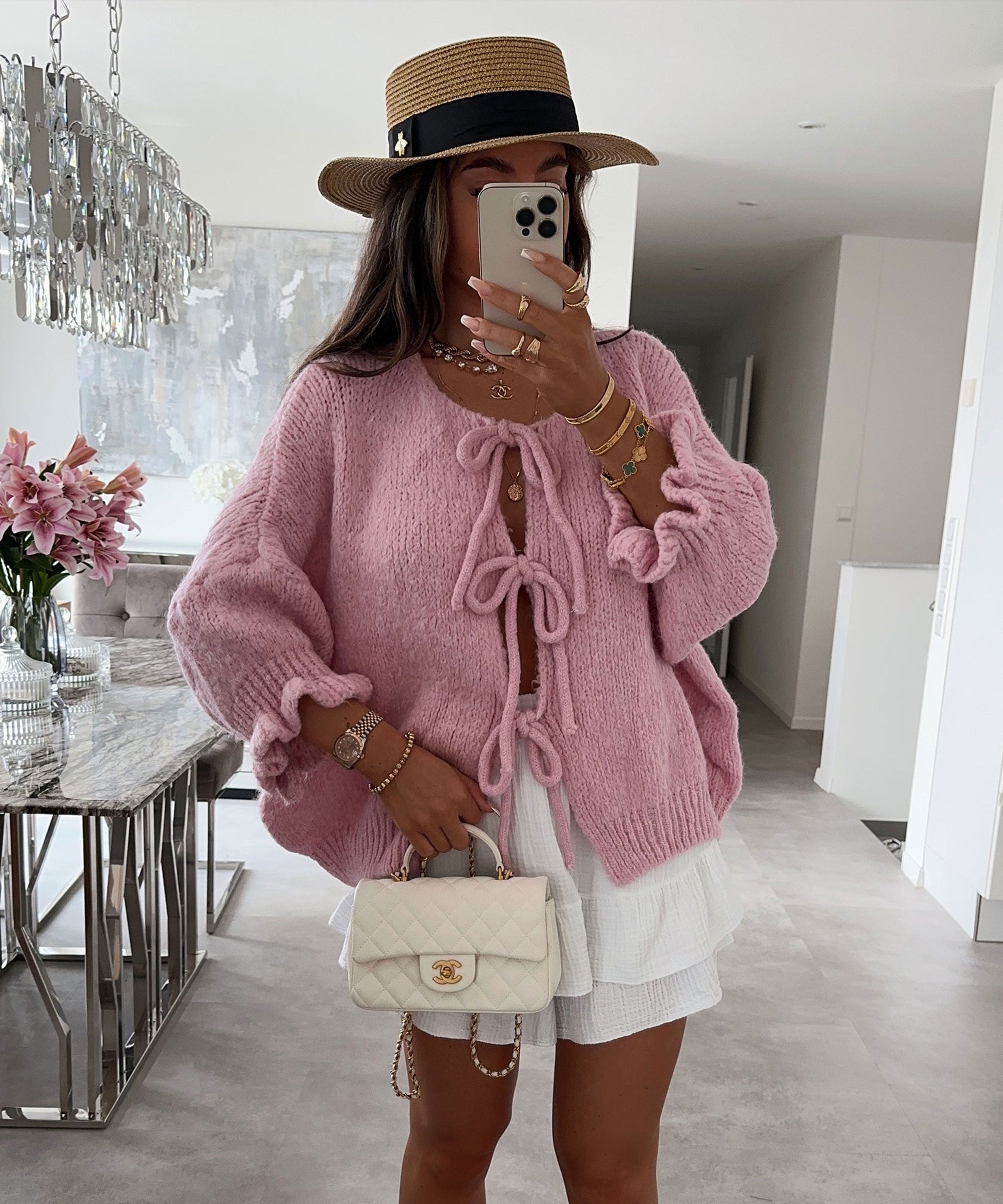 Valenzora Fia Three-Quarter Pink