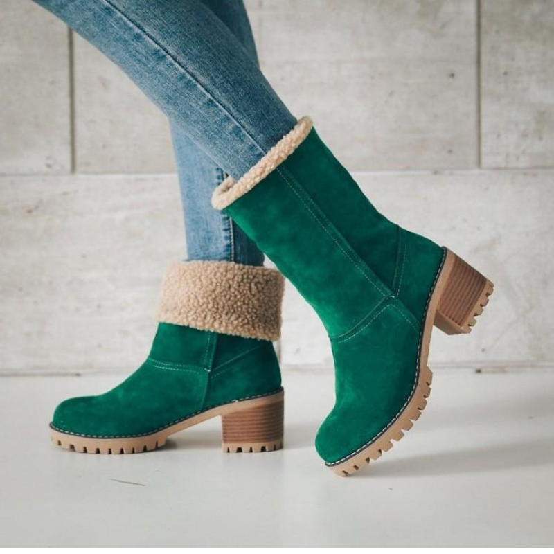 Valenzora | Elegant winter boots with heels for women