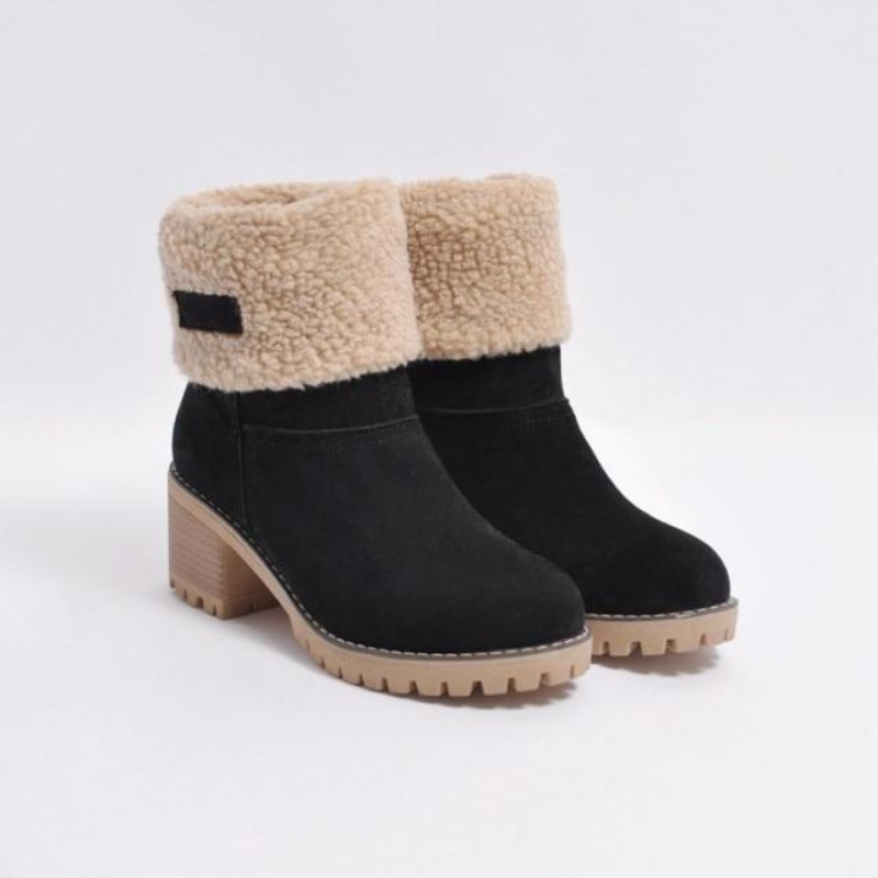 Valenzora | Elegant winter boots with heels for women