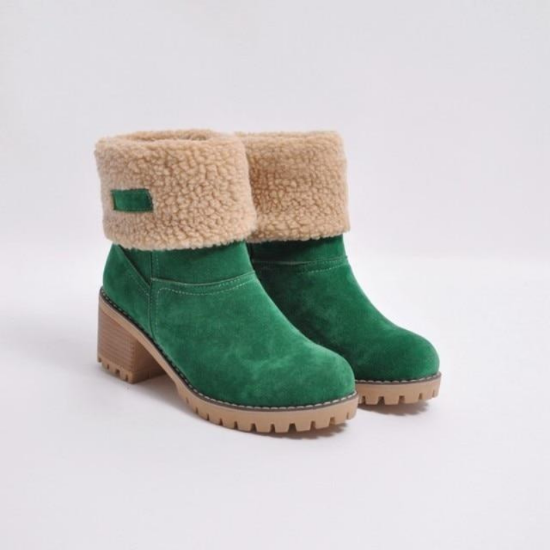 Valenzora | Elegant winter boots with heels for women