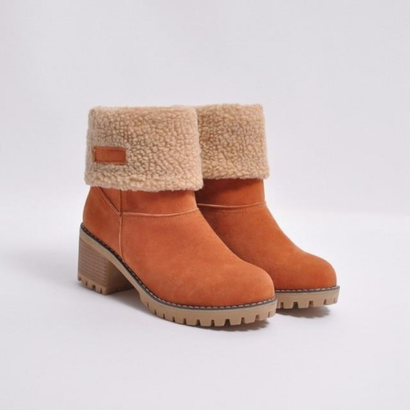 Valenzora | Elegant winter boots with heels for women