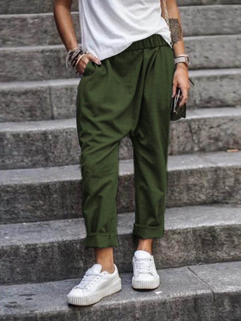 Valenzora | Lässiger Leinenhosen-Look