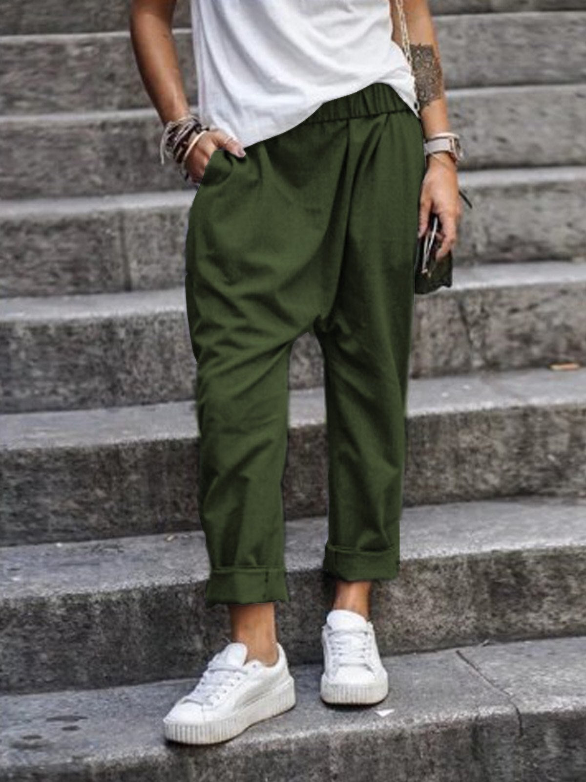 Valenzora | Lässiger Leinenhosen-Look