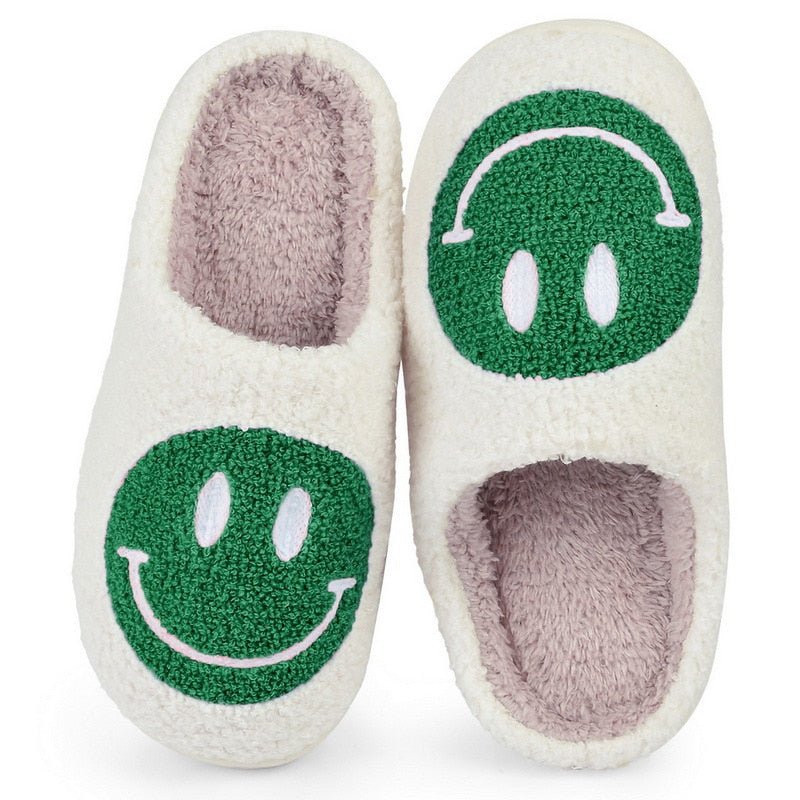 Valenzora | with smiley face - comfortable women's slippers made of soft material