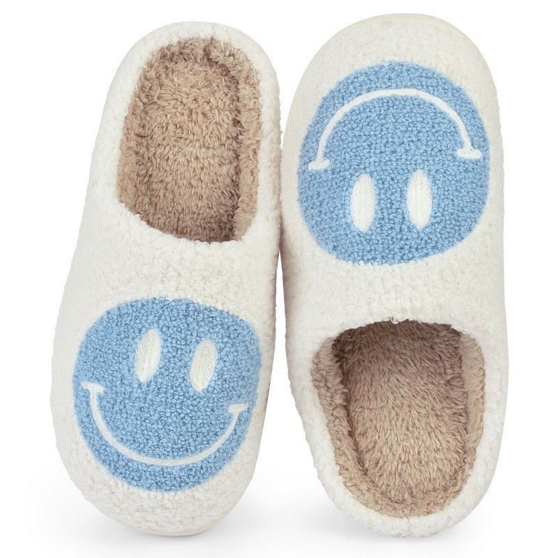 Valenzora | with smiley face - comfortable women's slippers made of soft material