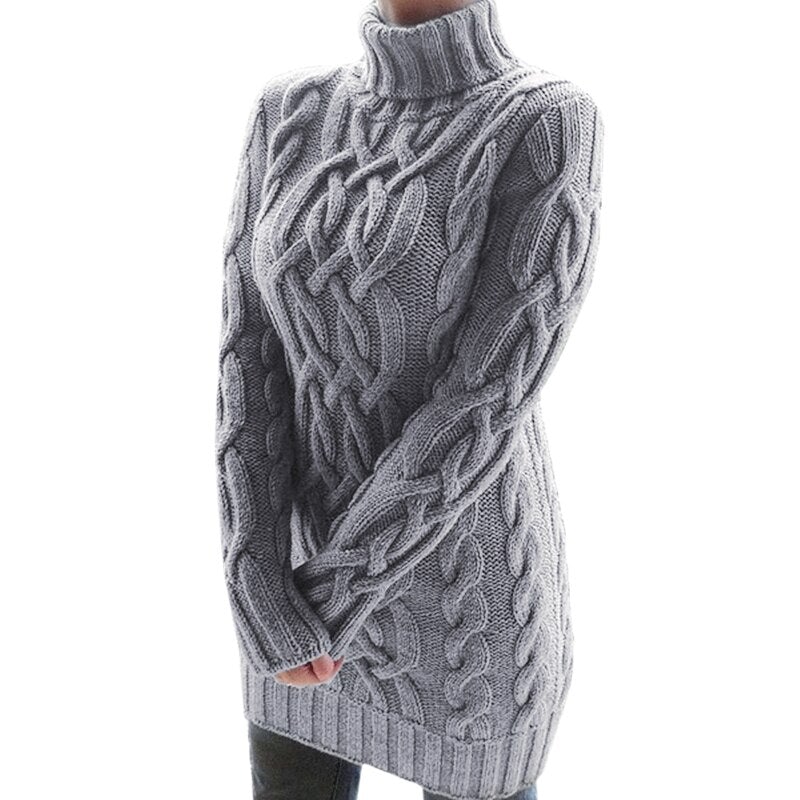 Valenzora – Bleiben Sie gemütlich und warm mit diesem stilvollen Strickkleid