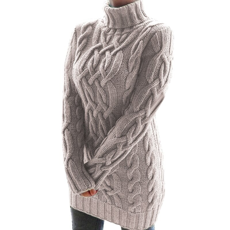 Valenzora – Bleiben Sie gemütlich und warm mit diesem stilvollen Strickkleid