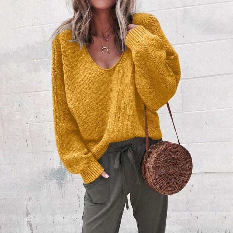 Valenzora | Oversized Wollpullover für Damen
