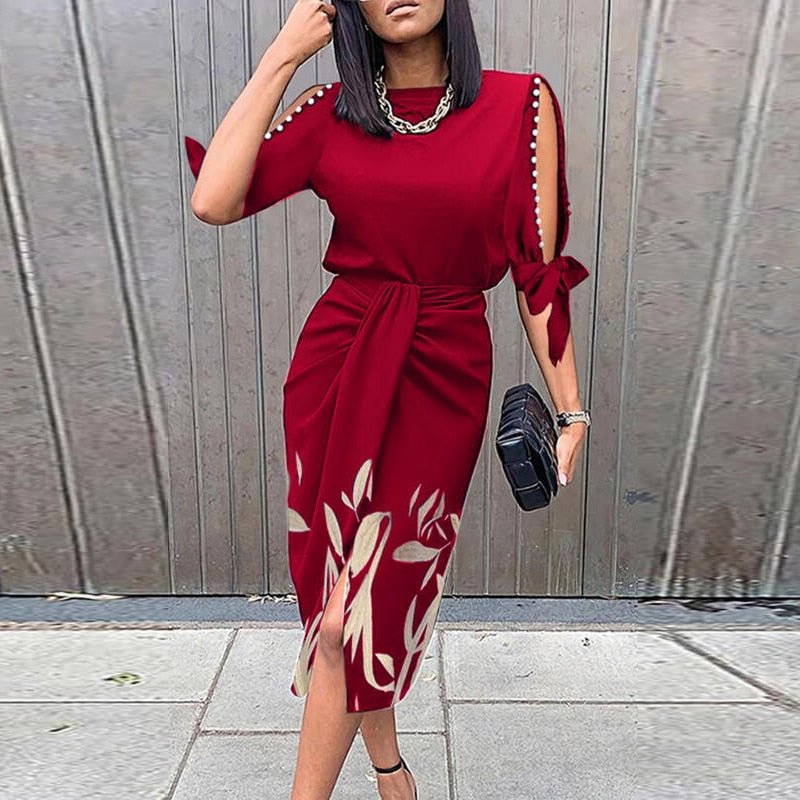DRESSINO - Fashion dress with floral print