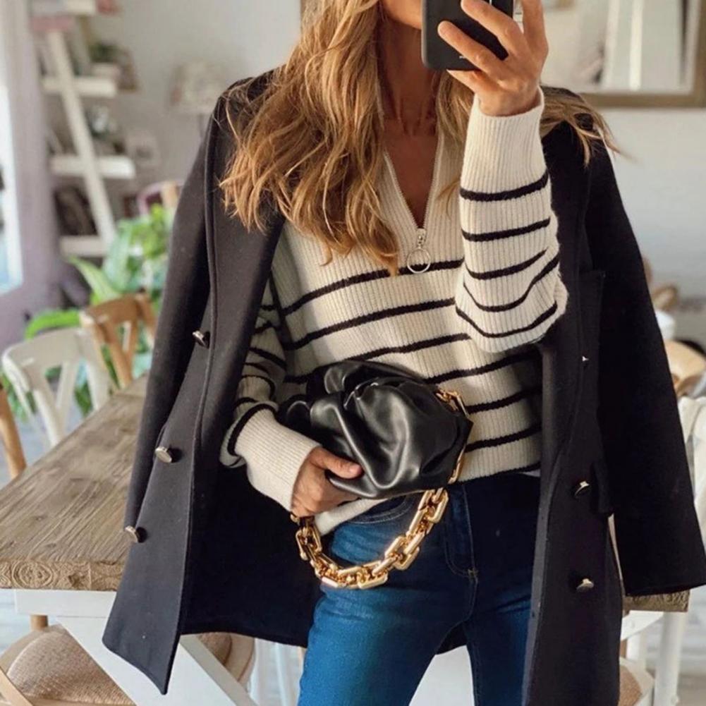 Valenzora Pullover with zipper