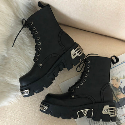 Valenzora | Damen Stiefeletten, Damen Motorradstiefel