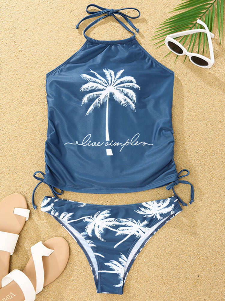 Valenzora | Damen-Badeanzug, Sommer, Strand, Kokosnuss-Bikini-Set