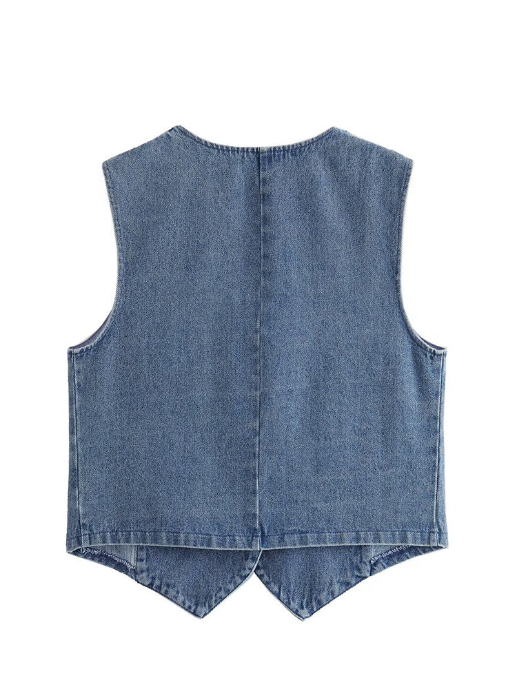 Valenzora | Women's Blue Denim Jacket