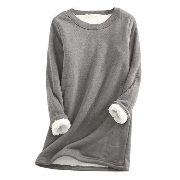Valenzora | Casual Autumn Long Fleece Pullover for Women