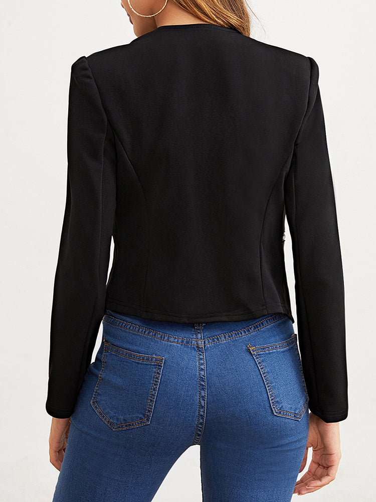 Valenzora | Women's Long Sleeve Casual Zip Versatile Jacket