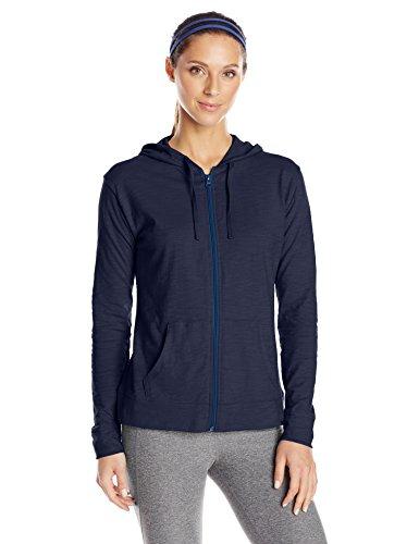 Valenzora | Women's Jersey Full Zip Hoodie Activewear