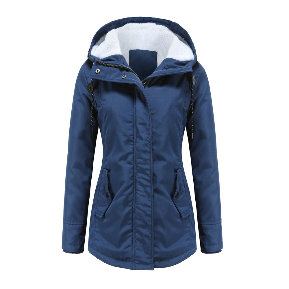 Winterjacke | Warmer Parka mit Kapuze für Damen