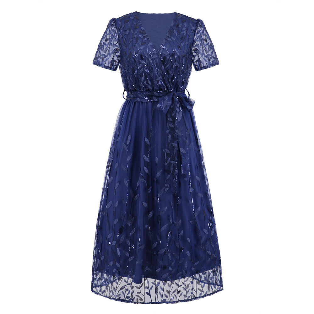 Valenzora - Midi dress with sequins