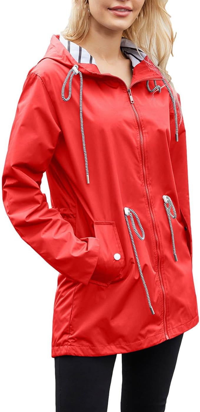 Elegant rain jacket