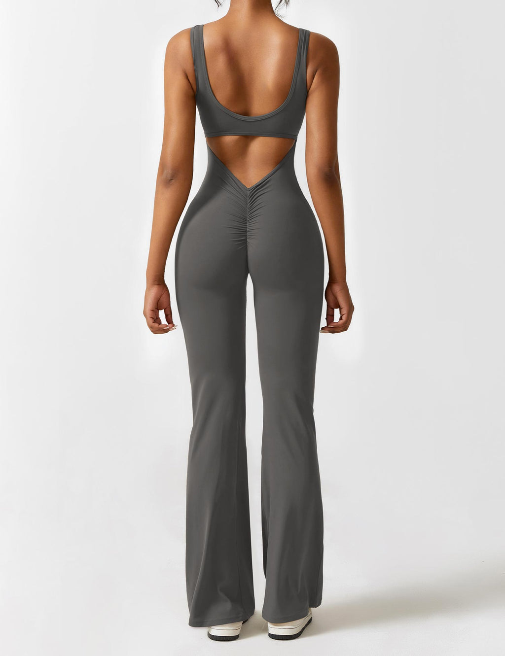 Valenzora | Neck jumpsuit with flared legs | Elegant and figure-hugging design