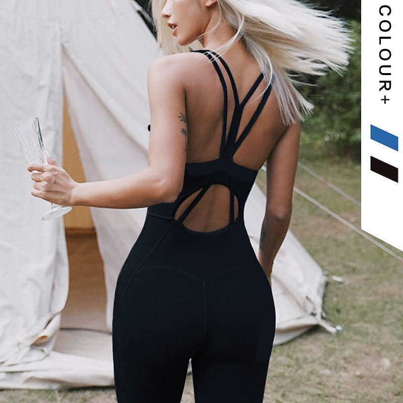 Valenzora | Yoga Sporty One-Piece Bodysuits Fitness Training Clothing