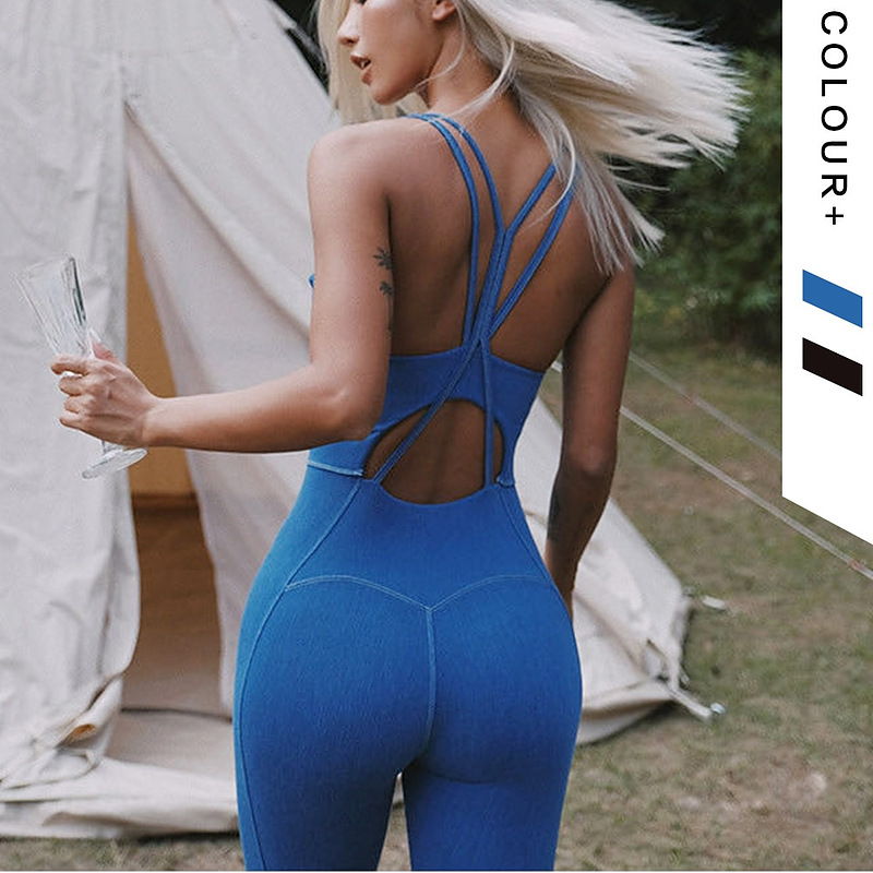 Valenzora | Yoga Sporty One-Piece Bodysuits Fitness Training Clothing