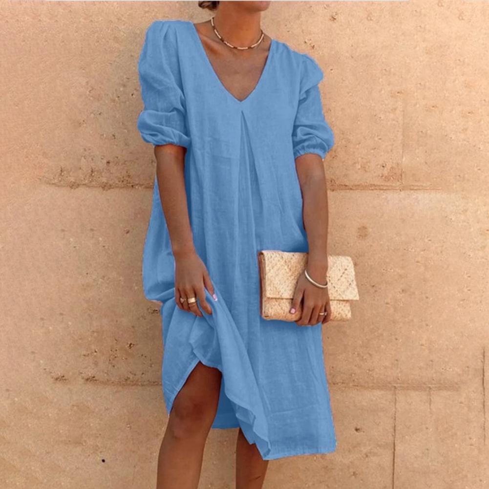 Valenzora | Elegant linen dress