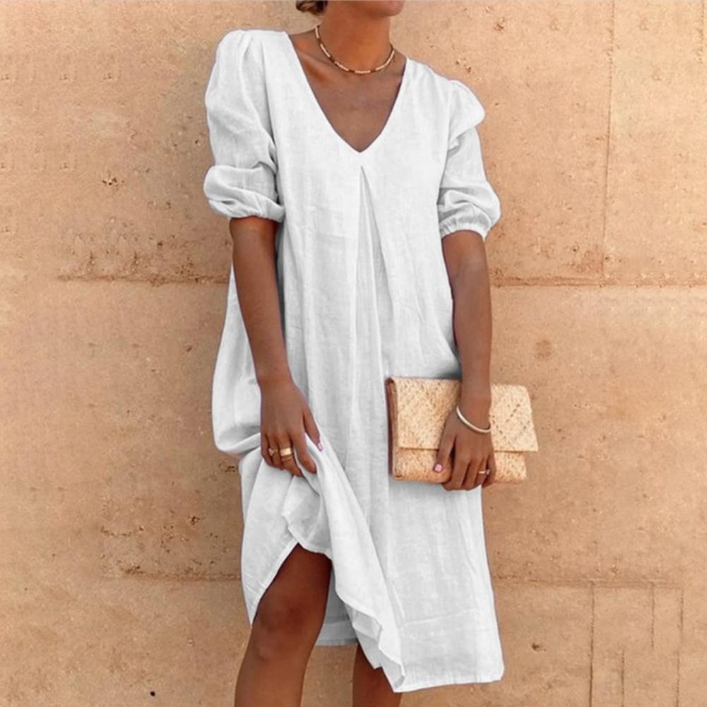 Valenzora | Elegant linen dress