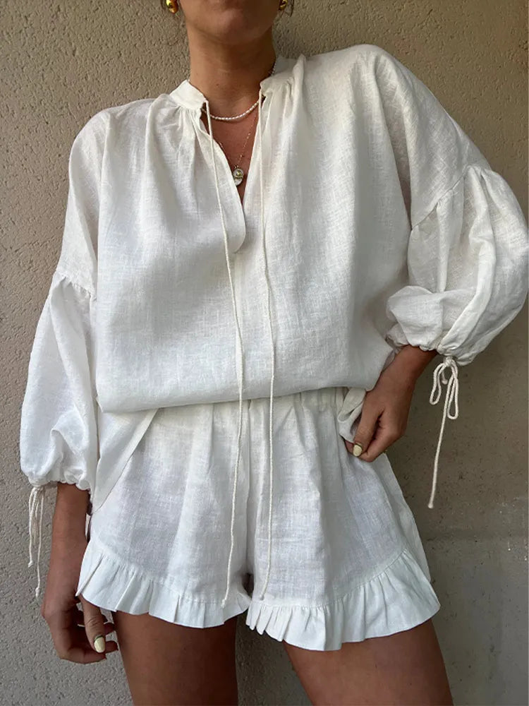 Two-piece cotton set