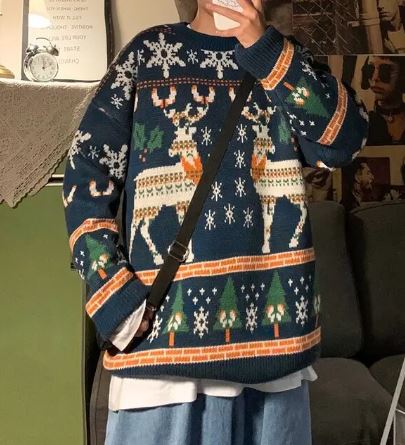 Valenzora | Strickpullover im Vintage-Look