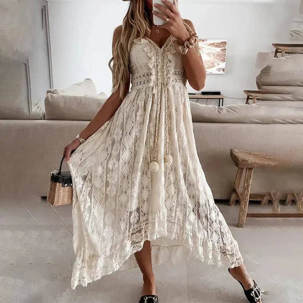 Valenzora | Elegantes Ibiza Strandkleid