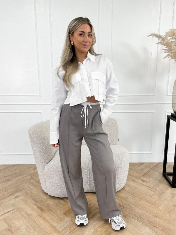 Valenzora | Crop Blouse Top