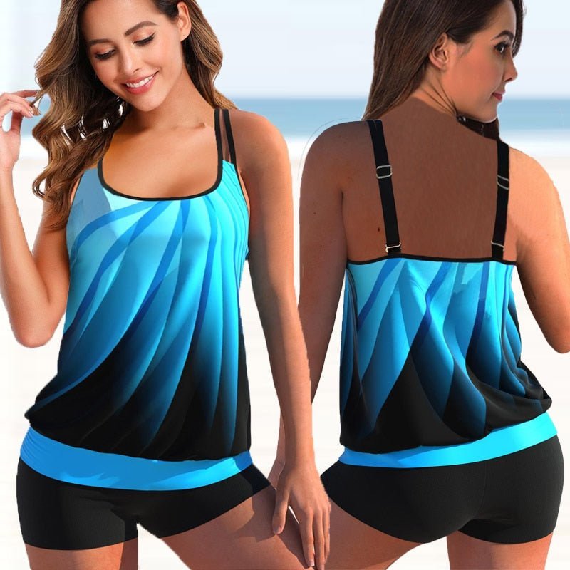 Valenzora | Tankini Set Plus Size