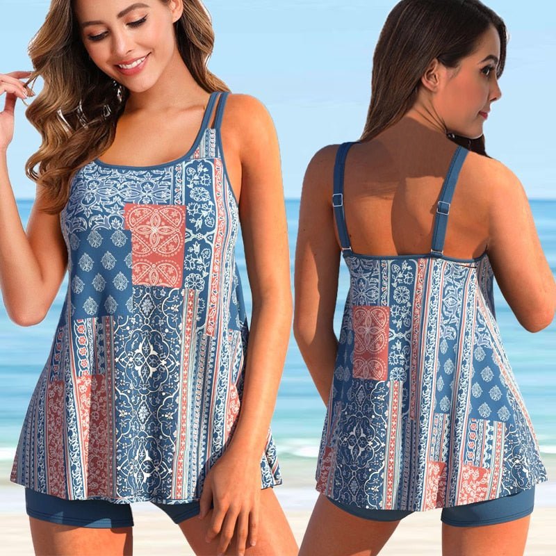 Valenzora | Tankini Set Plus Size