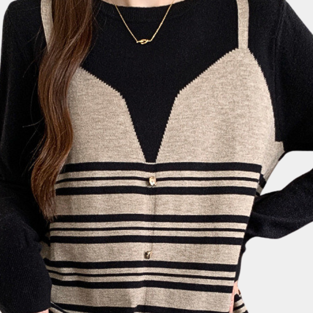 Valenzora | Modischer Strickpullover für Damen