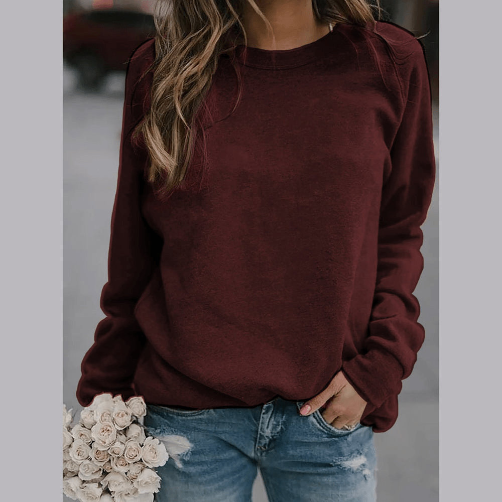 Valenzora | Comfortable Women's Sweatshirt Casual Pullover
