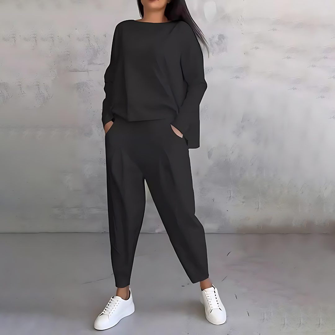 Valenzora | Casual autumn 2-piece set for women