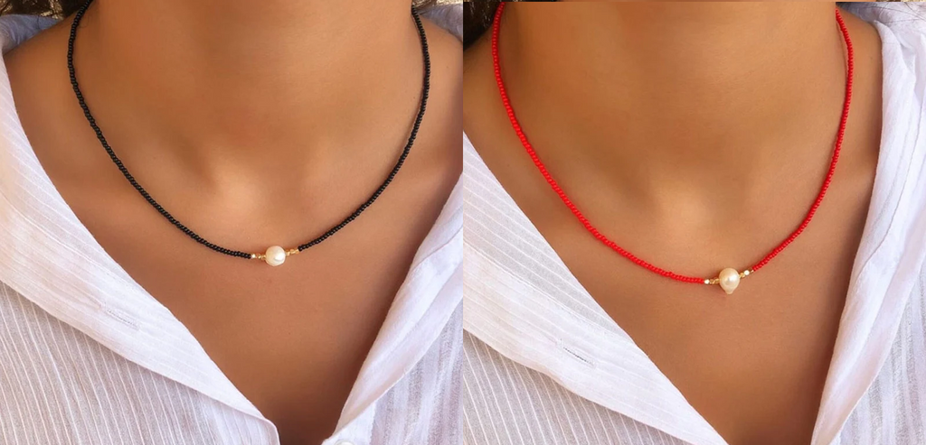 Valenzora | Necklace with Natural Pearls