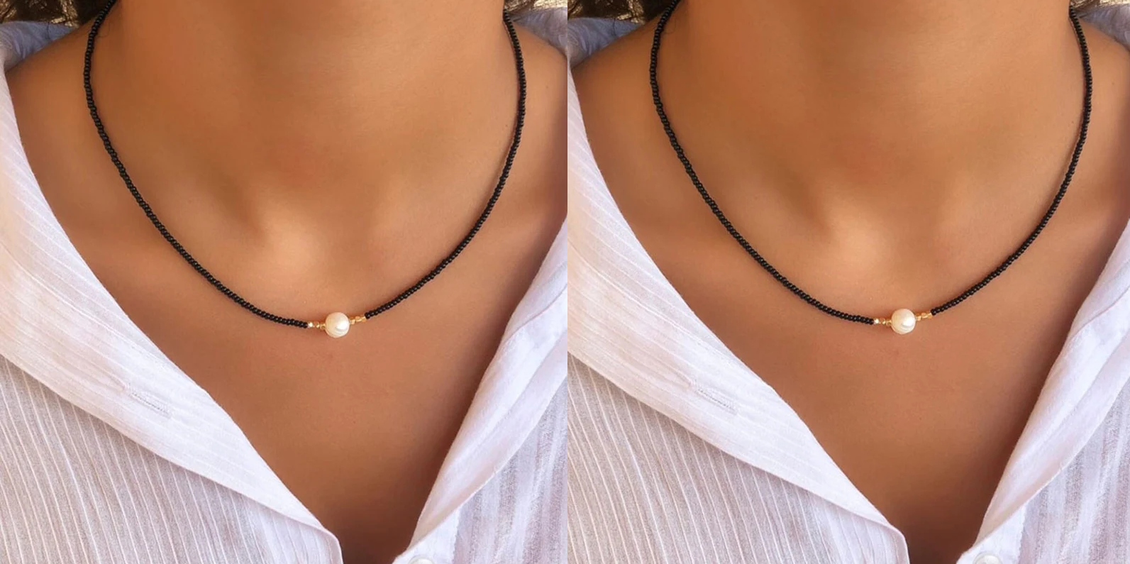 Valenzora | Necklace with Natural Pearls